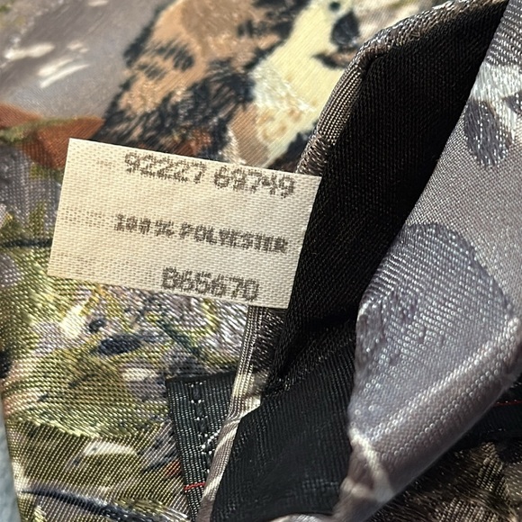 Reed St James Kangaroo Koala Bear Gray Shimmer Tie - Picture 7 of 7